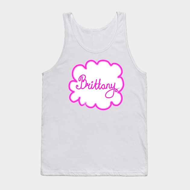 Brittany. Female name. Tank Top by grafinya